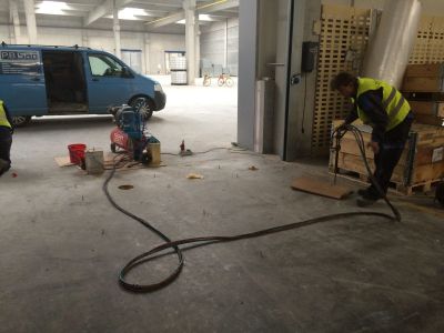 Výplňové injektáže - PU - stabilizácia podláh